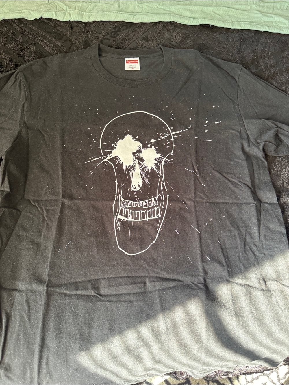 Supreme Ralph Steadman Tee with White Skull Graphic size Medium.